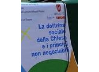 Princìpi non negoziabili,
perché è giusto parlarne