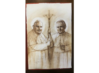 I due santi Pontefici uniti nella missione alle genti