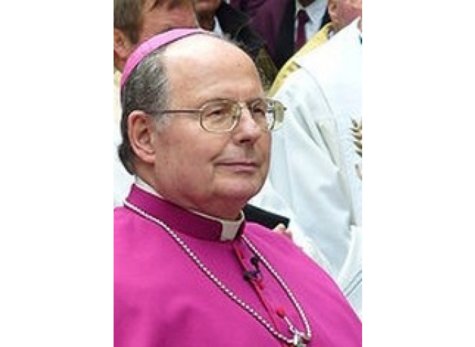 Mons. Joachim Wanke, verscovo di Erfurt