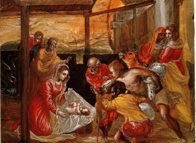 Adoration of the sheperds, El Greco