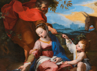 Rest during the Flight into Egypt: the Holy Family portrayed by Barocci