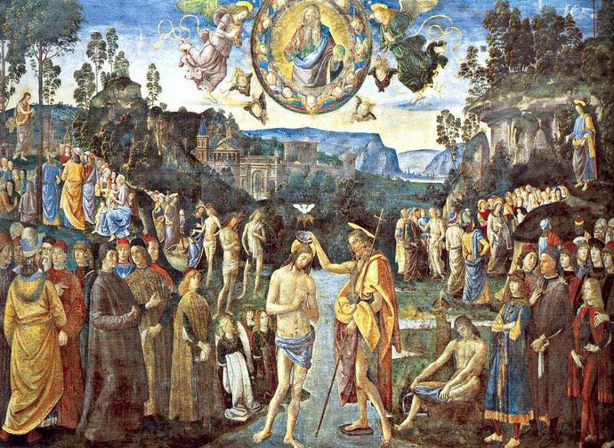 Il Perugino, Il Battesimo di Gesù