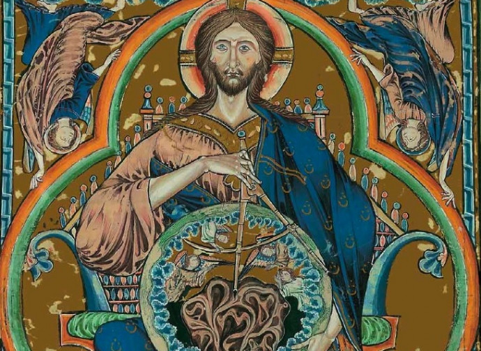 L'immagine del Cristo creatore utilizzato nelle miniature medievali e che la Massoneria strumentalizza