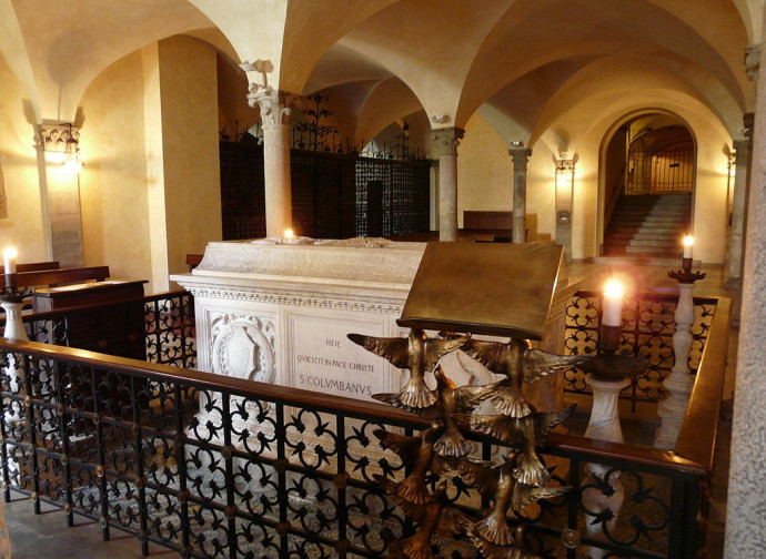 Bobbio, abbazia di San Colombano (cripta)
