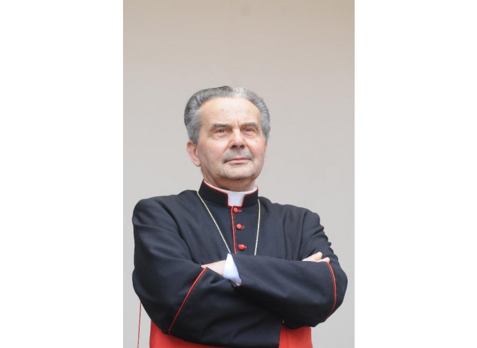Il cardinal Carlo Caffarra