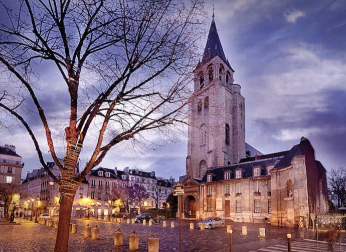 Church Saint German in Paris
