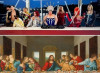 Sorry, the Olympic ceremony did stage Last Supper parody