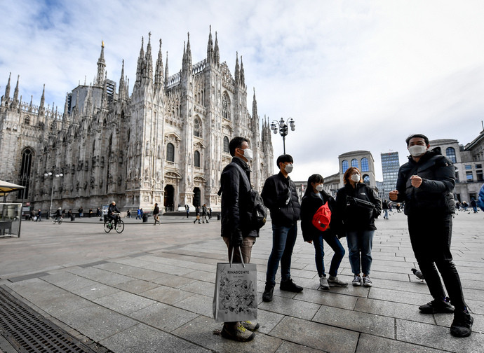 Coronavirus emergency in Milan