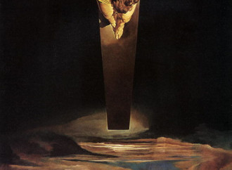 A Roma il Crocifisso di Dalí, ispirato da Giovanni della Croce