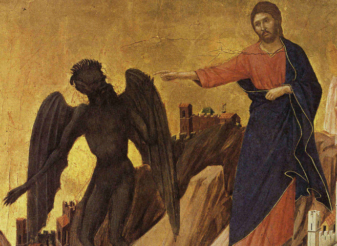 Temptations, Duccio di Boninsegna