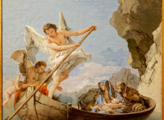 Tiepolo’s unique depiction of the Holy Family docking in Egypt