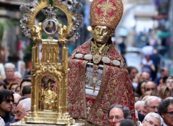 Naples, the holiday of St. Januarius