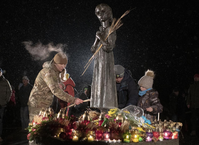 Holodomor memorial in Kyiv