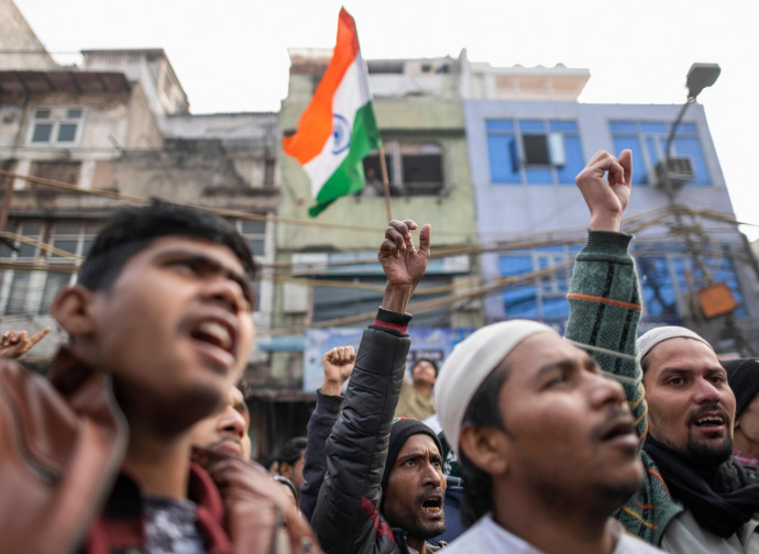 India, la protesta contro la legge induista del Bjp