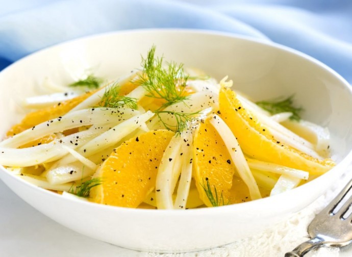 Fennel and orange salad