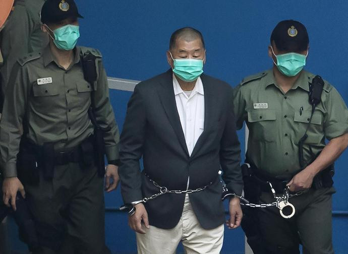 Jimmy Lai taken to court