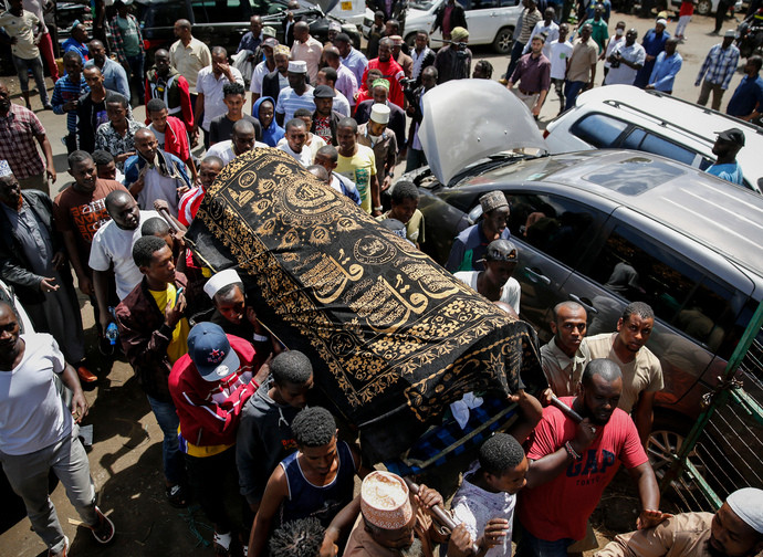 Nairobi, Yassin funeral