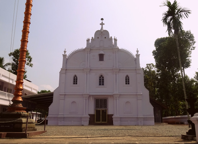 La cattedrale di San Tommaso a Kadampanad, Kerala