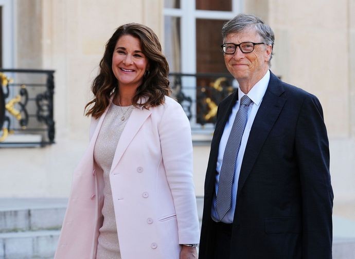 Melinda and Bill Gates