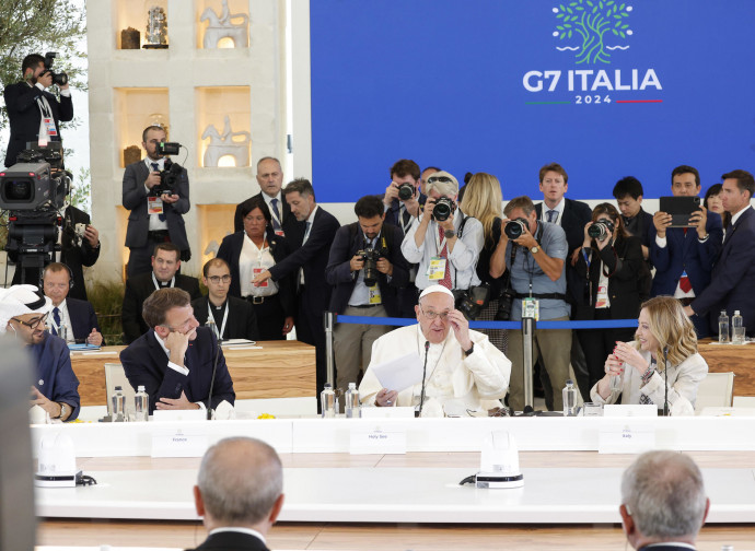 The Pope at G7 - ImagoEconomica
