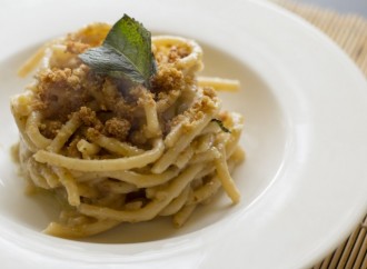 Pici with breadcrumbs