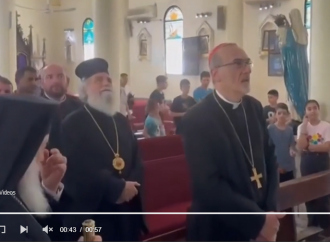 Pizzaballa visits Gaza taking aid. "Stop this senseless war."