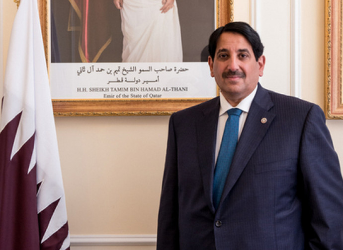 L'ambasciatore Abdulaziz Bin Ahmed Al Malki