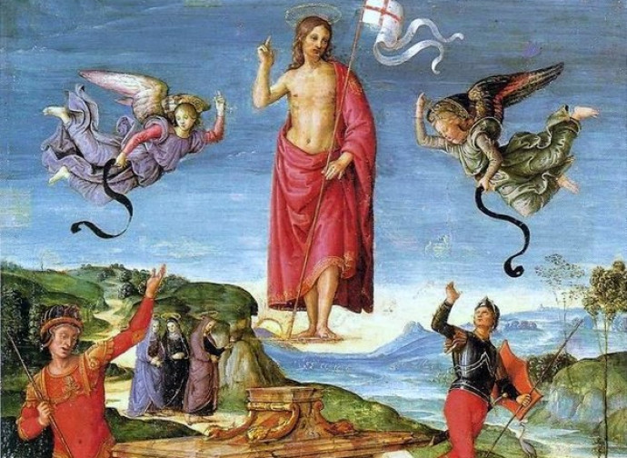 Resurrection of Christ, Raffaello