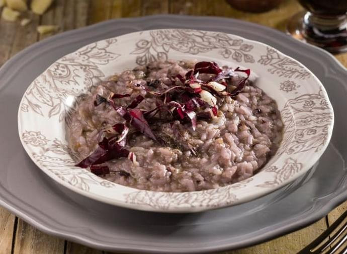 Treviso radicchio risotto