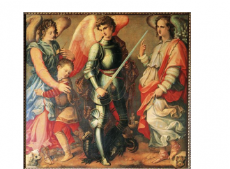 Saints Michael, Gabriel and Raphael Archangels