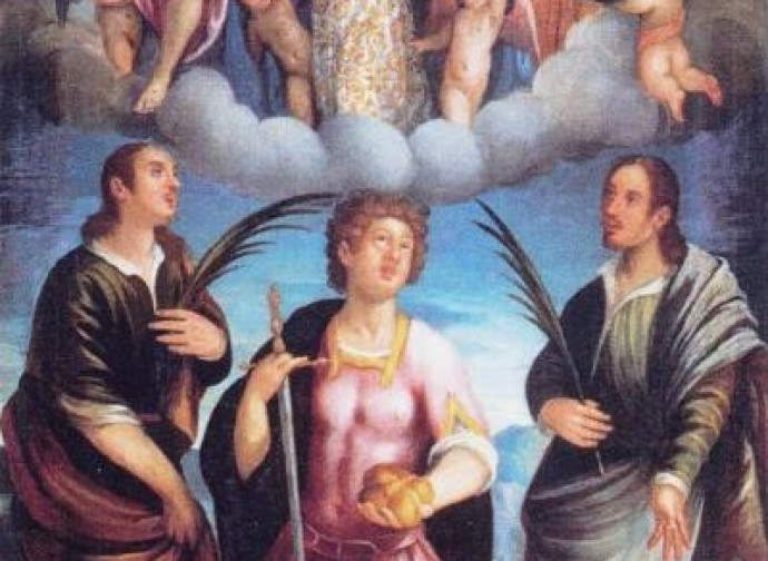 Saints Nereus, Achilleus and Pancratius