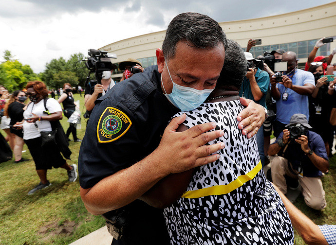 Funeral of George Floyd in Houston