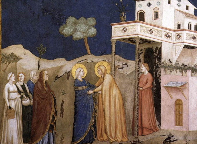 Giotto, Visitation of the Blessed Virgin Mary